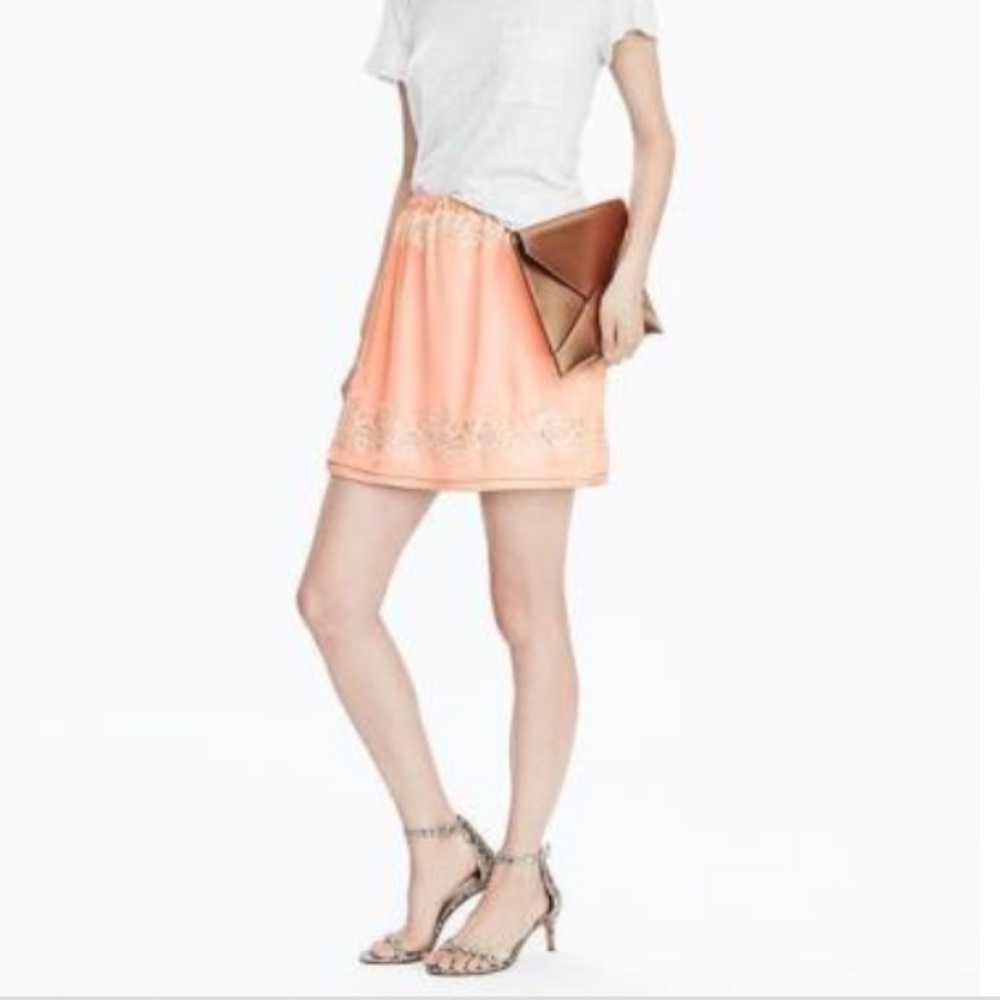 Banana Republic Lace Mini Skirt - Picture 6 of 8
